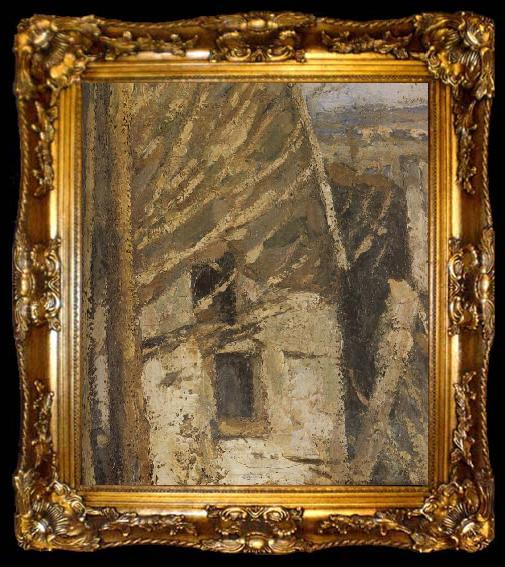 framed  Paul Cezanne Detail of Spring, ta009-2